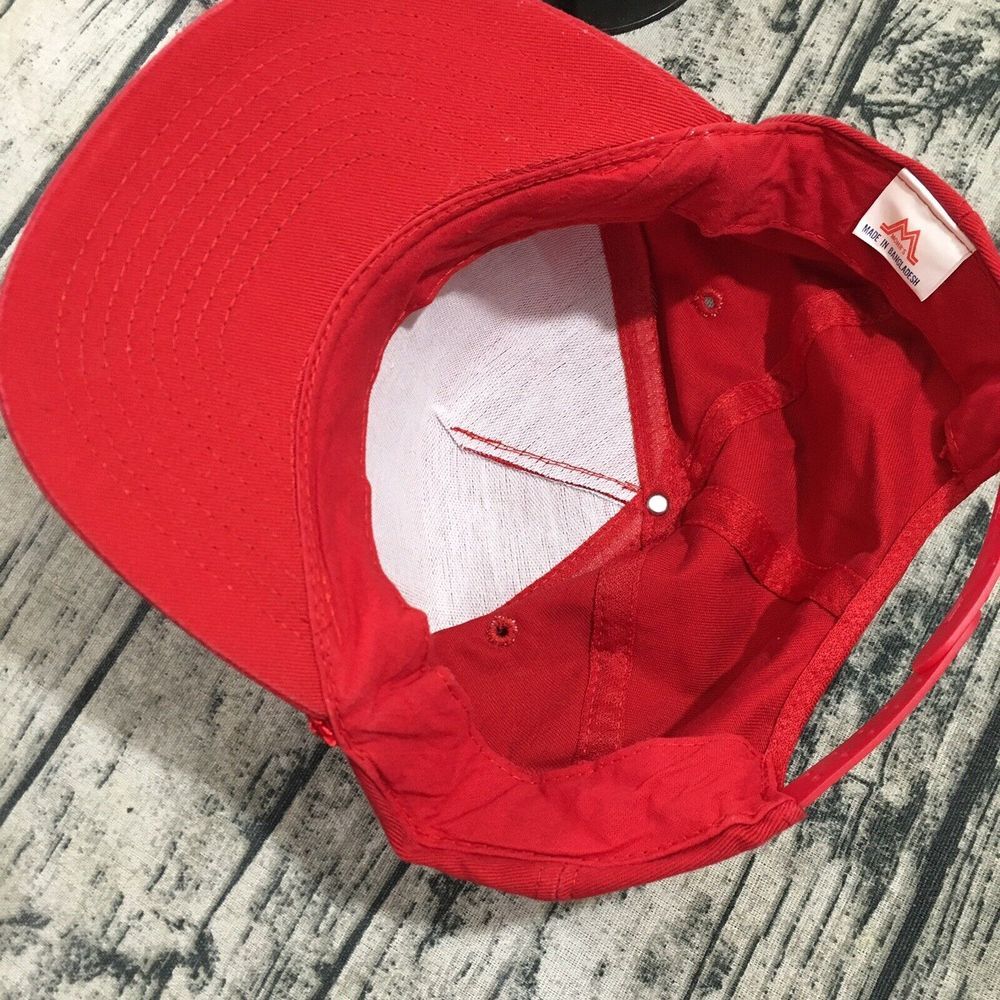 Boy Scouts 1997 Pirate Days Vtg Baseball‎ Cap Red Cord Snapback Street Patch Hat - Picture 8 of 9